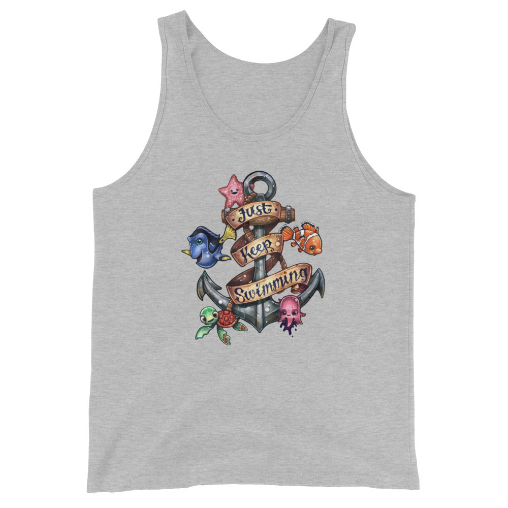 Just Keep Swimming - Tank Top