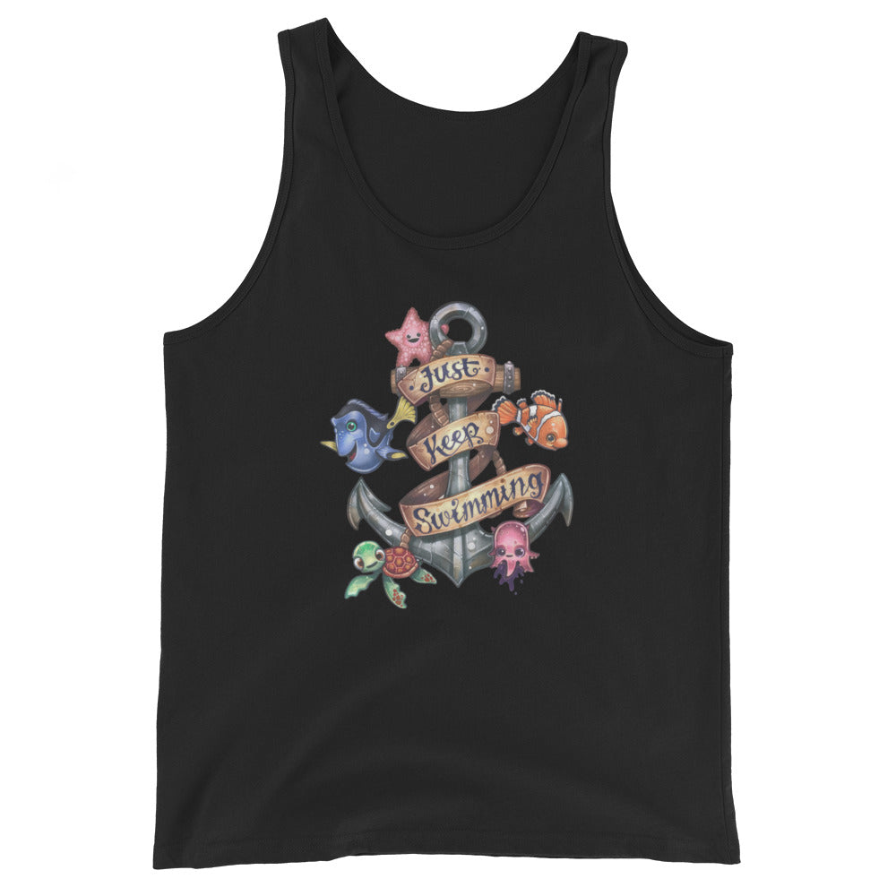 Just Keep Swimming - Tank Top