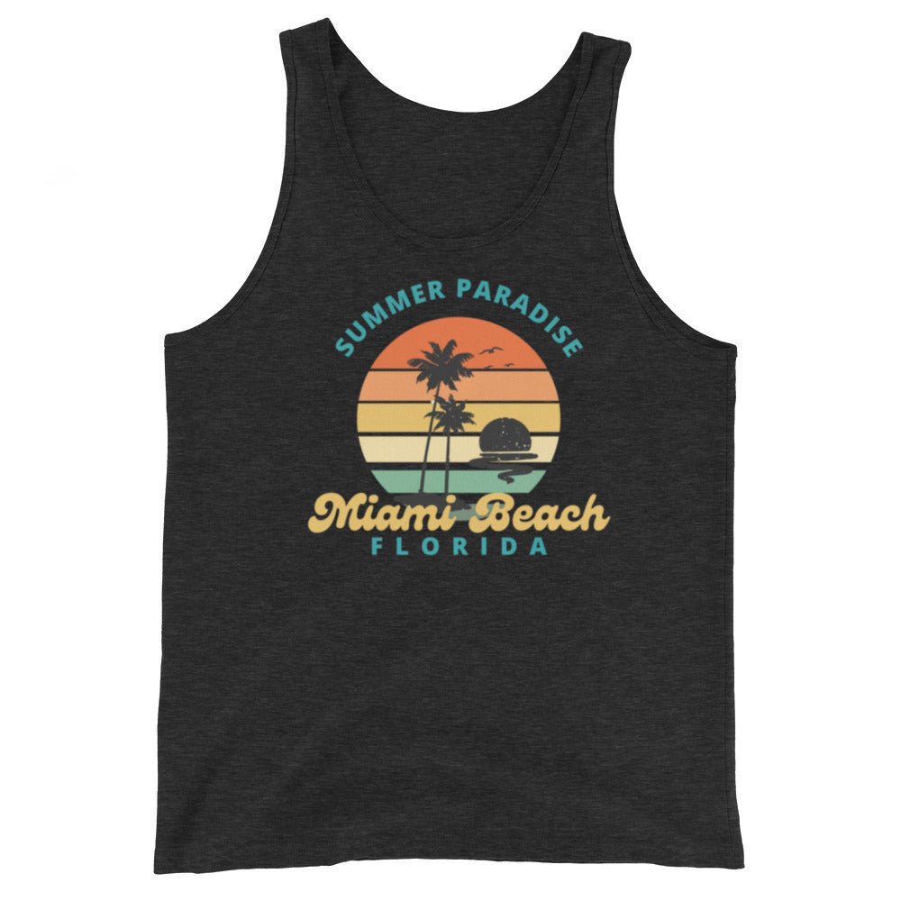 Miami Beach Summer Paradise - Tank Top