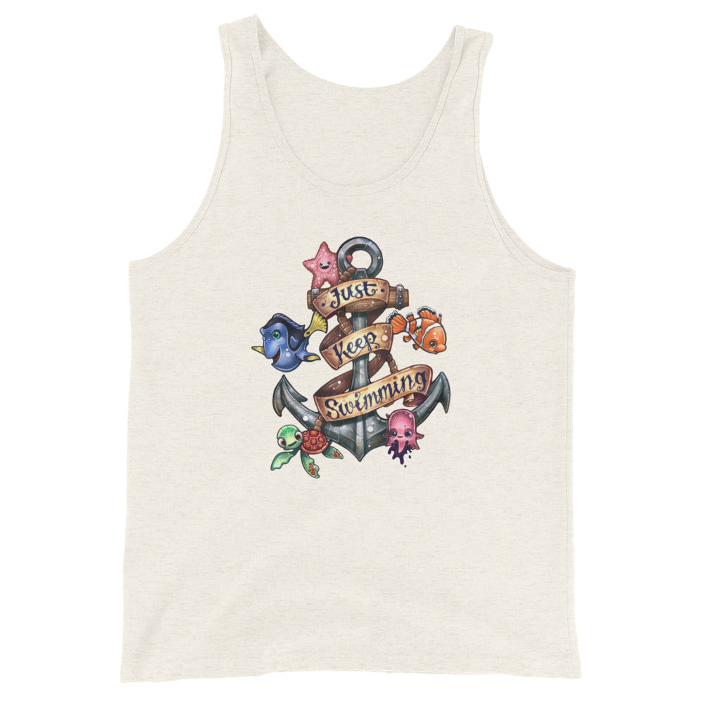 Just Keep Swimming - Tank Top