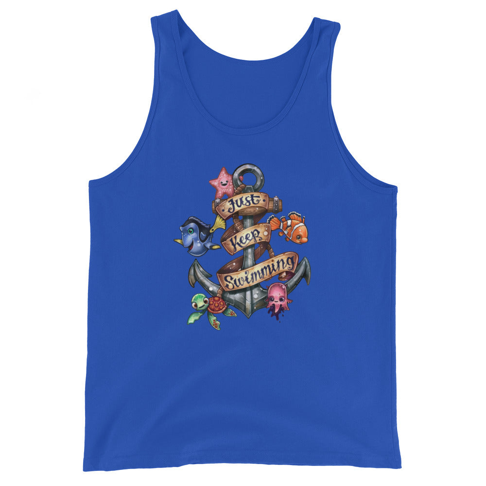 Just Keep Swimming - Tank Top