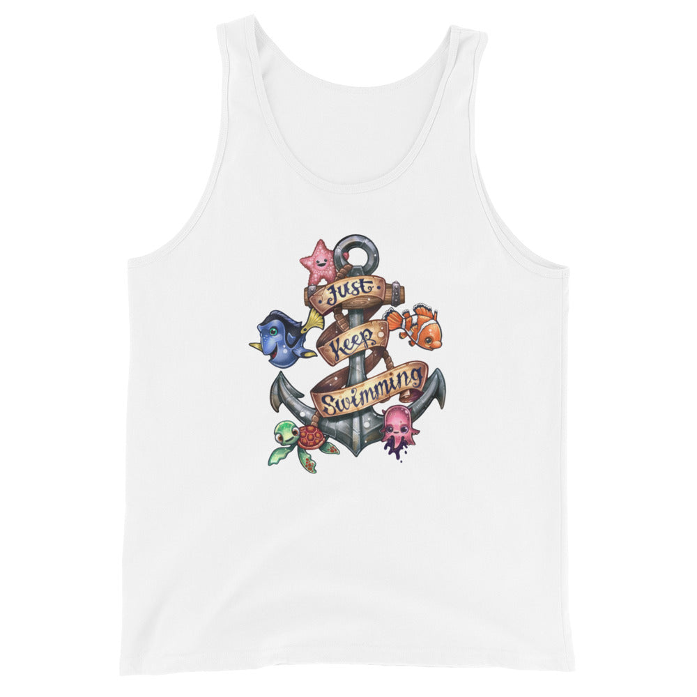 Just Keep Swimming - Tank Top