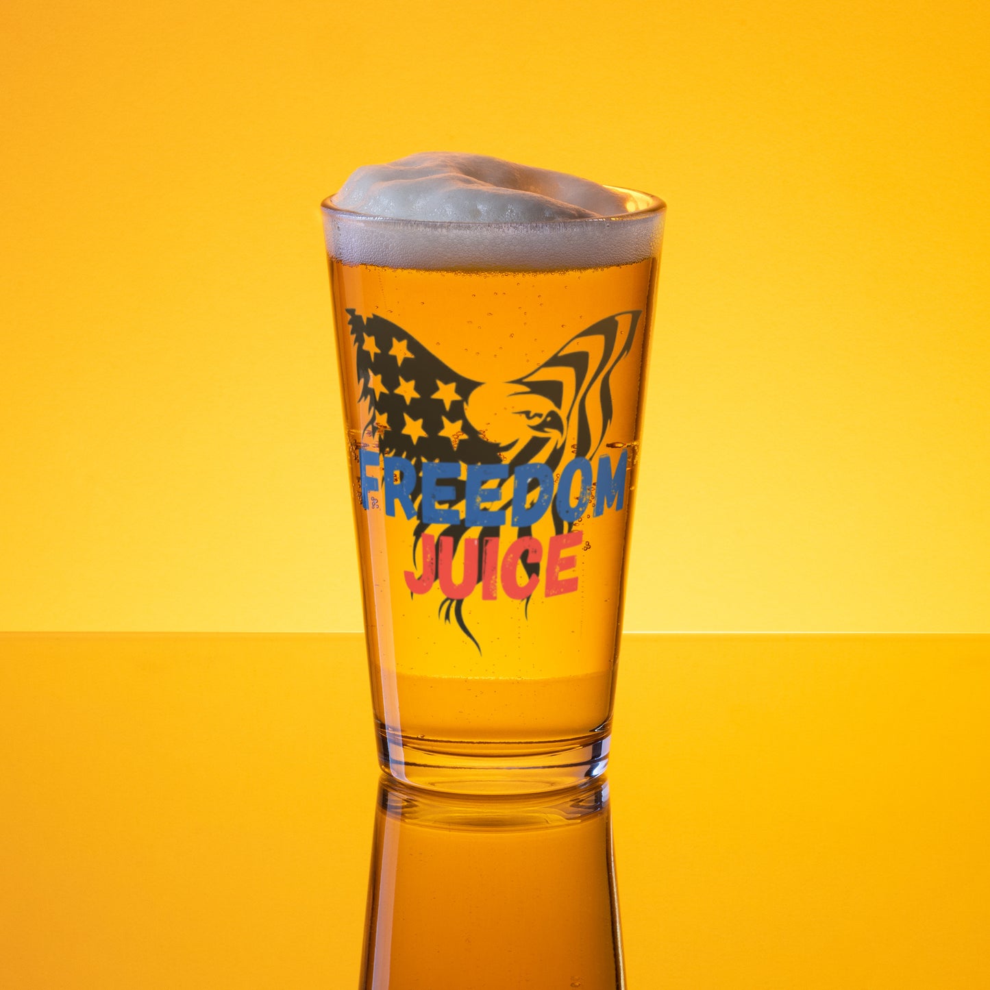 Freedom Juice - Shaker pint glass
