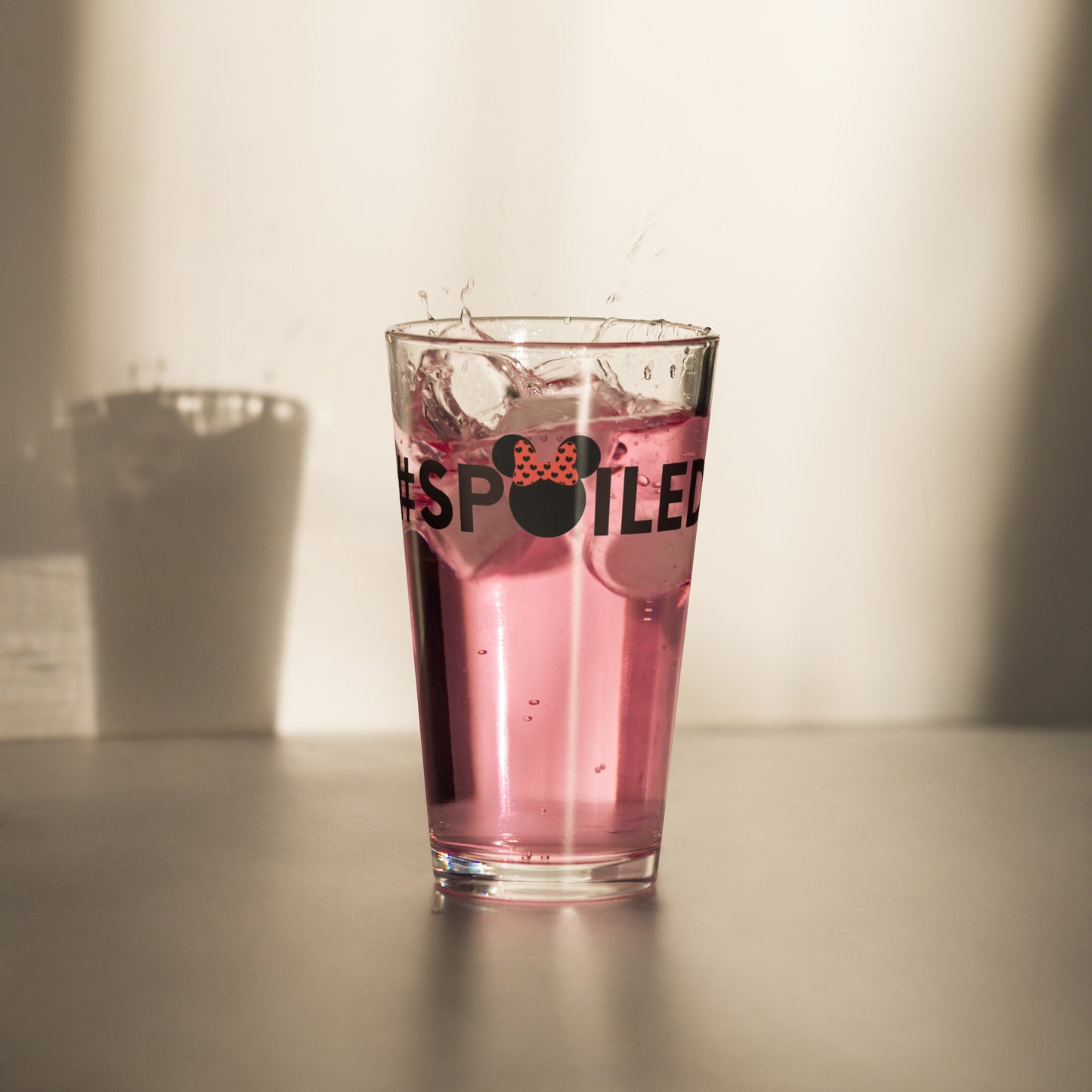 Spoiled Mouse - Shaker pint glass