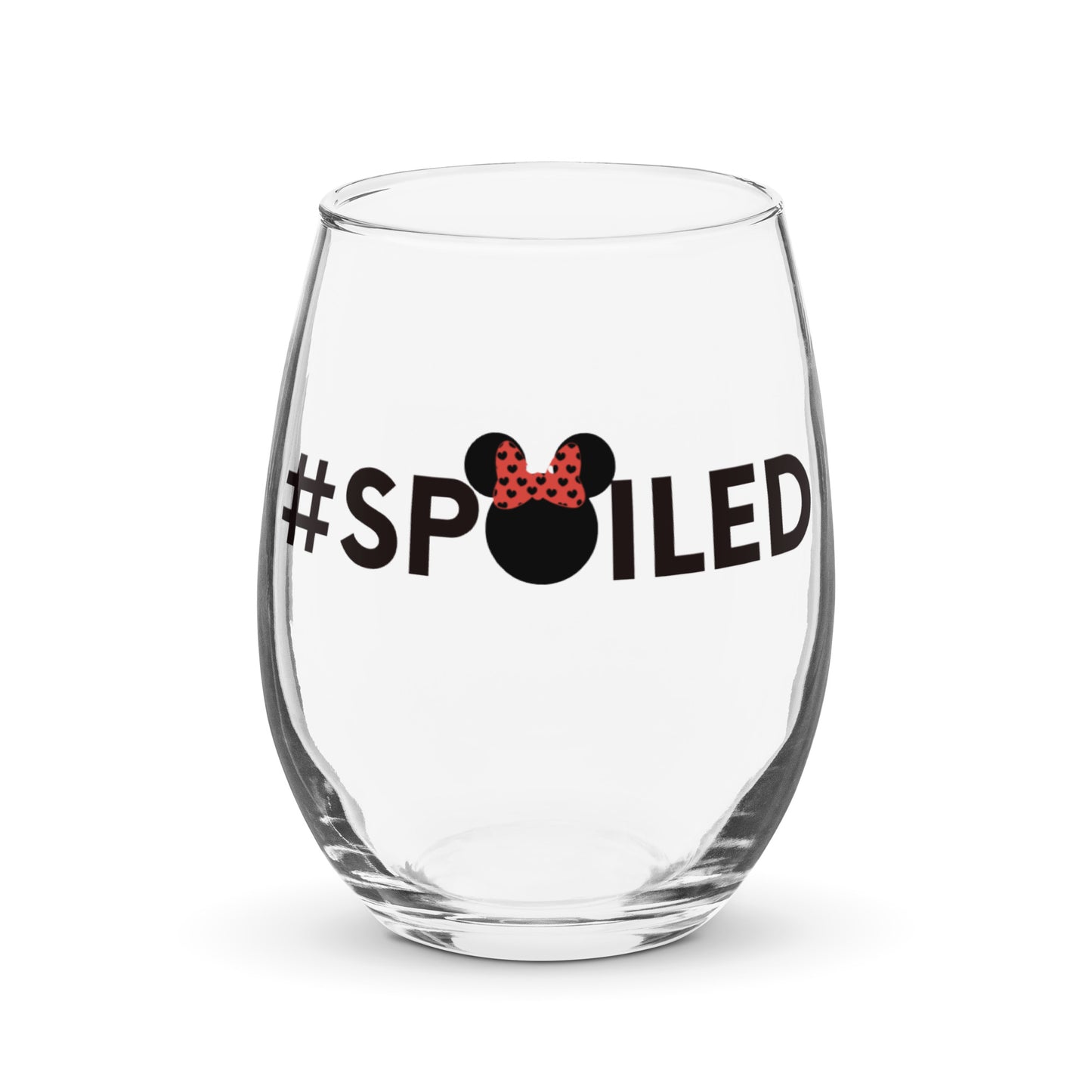 Spoiled - Stemless wine glass