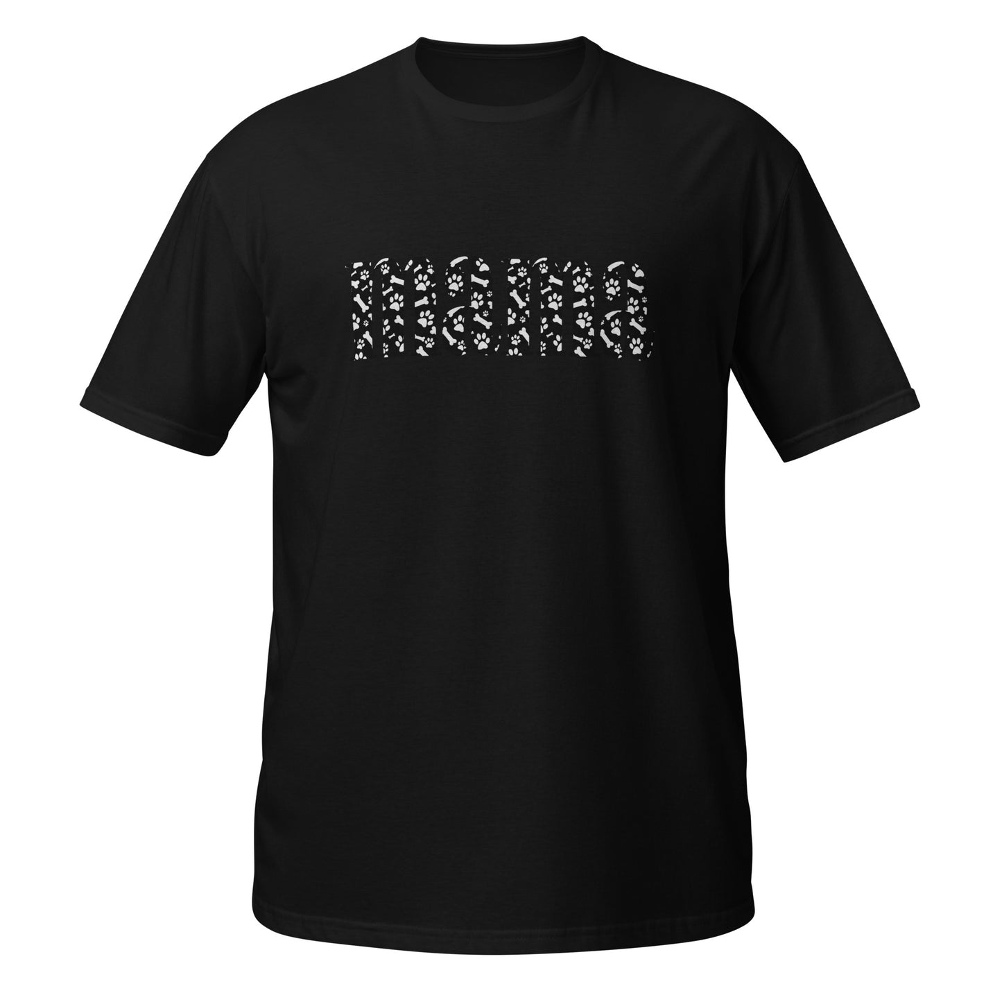 Dog Mama Paw Print - Short-Sleeve Unisex T-Shirt