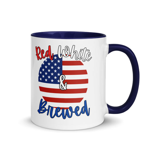 Patriotic Brew - Mug with Color Inside